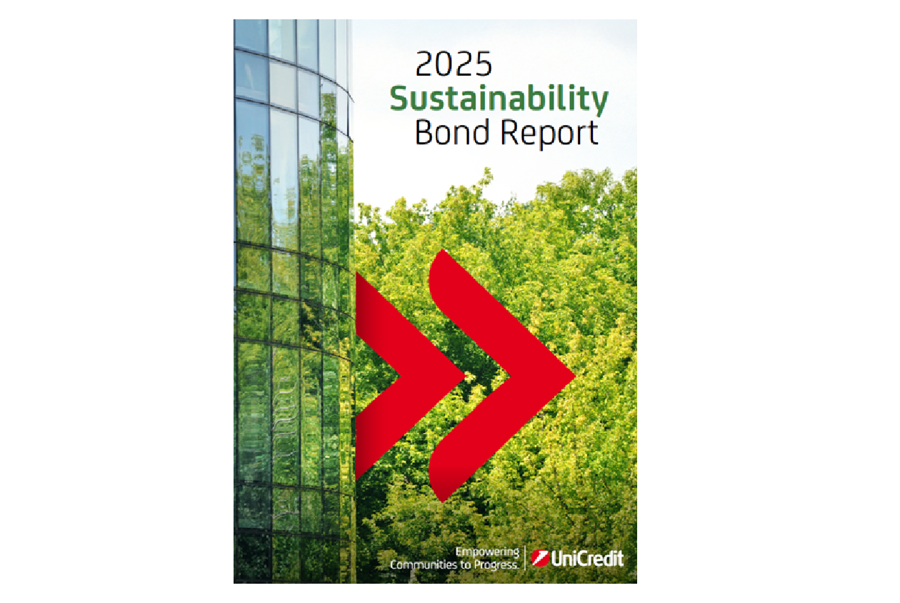 Copertina del Sustainability Bond Report