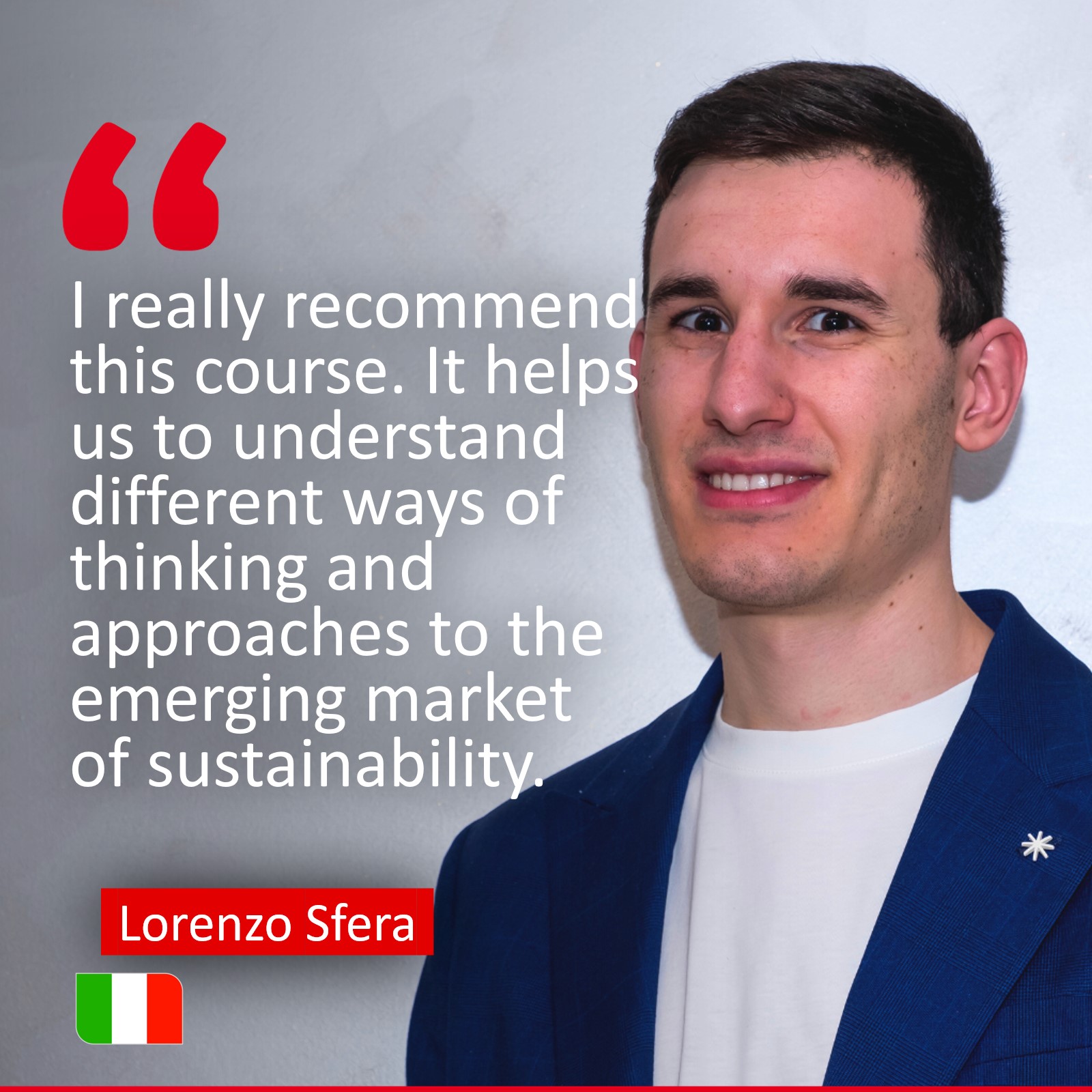 Skills for Students participant from Italy