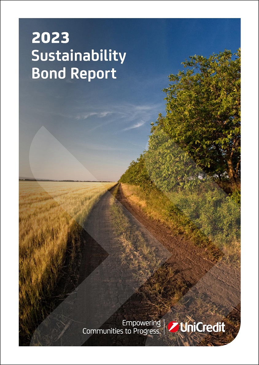 Copertina del Sustainability Bond Report
