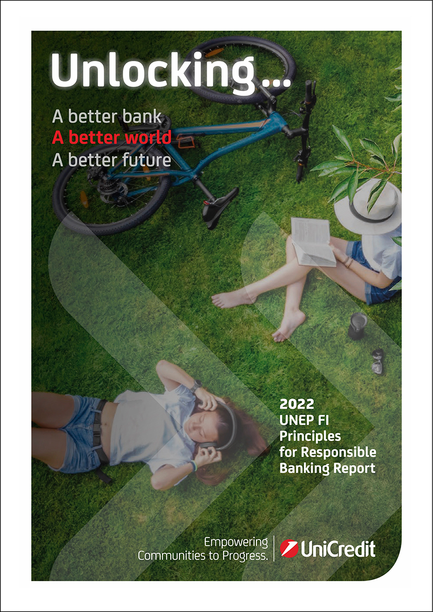 copertina del Responsible Banking Report