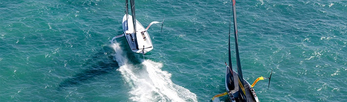 America's Cup Sailing Boat