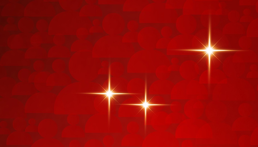 light trail of a rocket in space